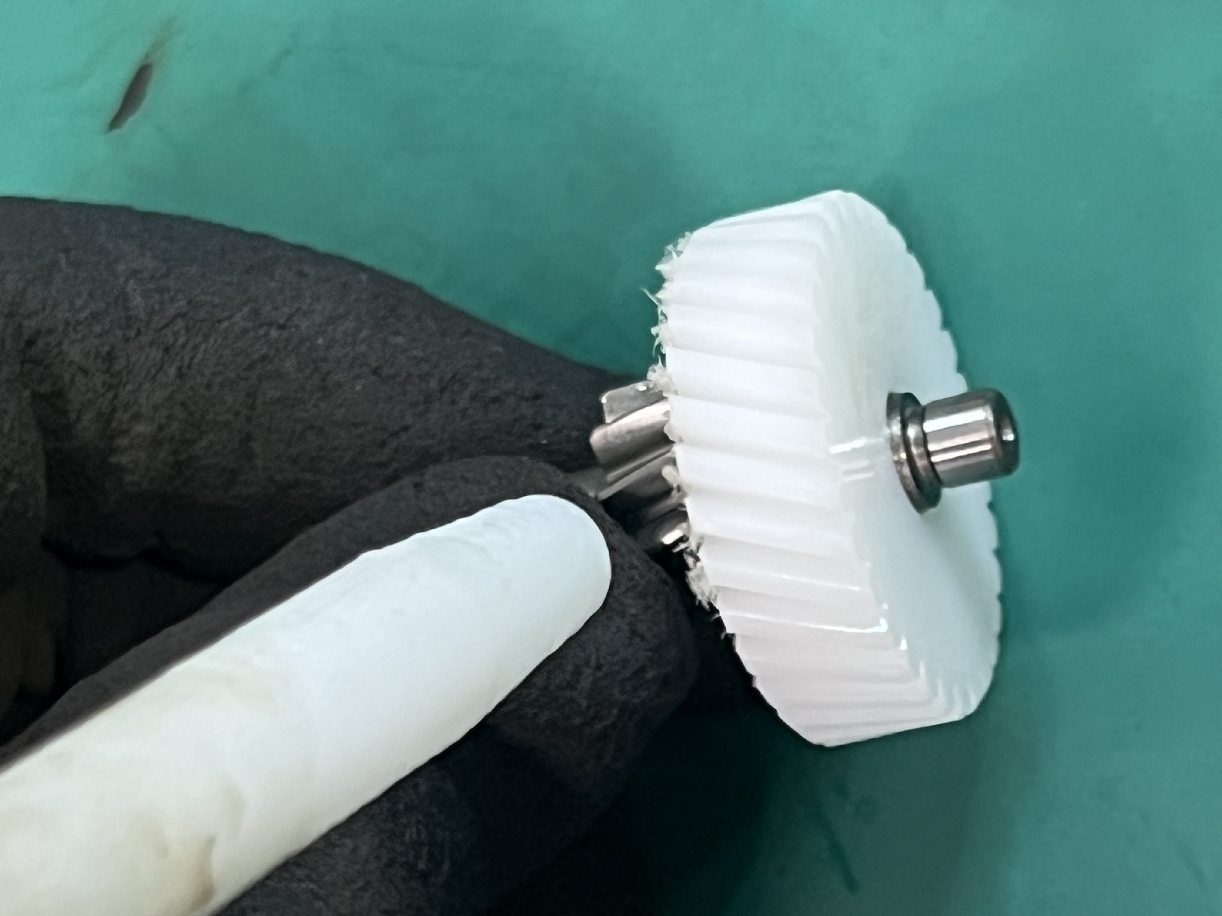  自動旋轉齒輪干冰去毛刺 