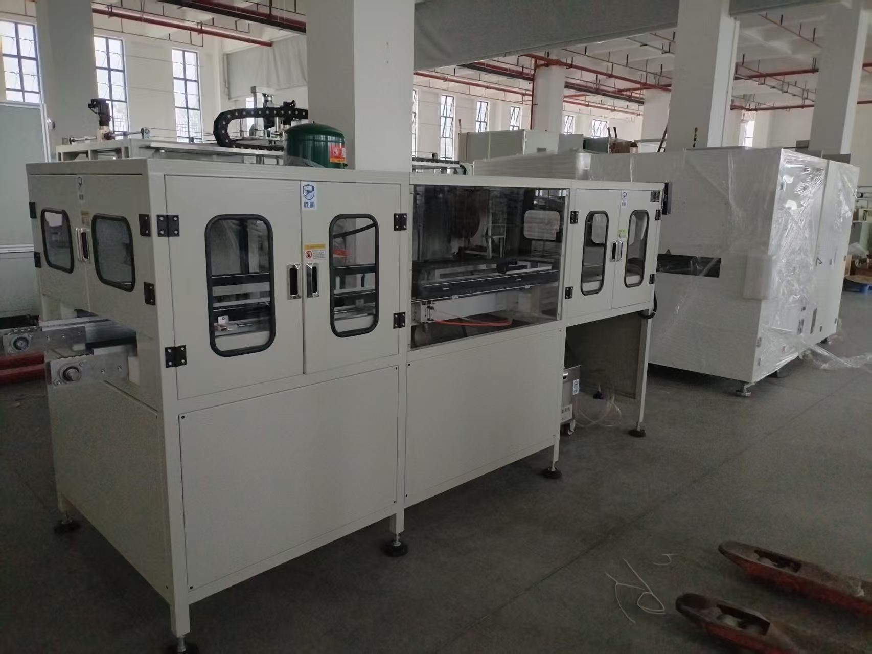 連續加干冰不停機全自動接駁干冰清洗機清潔電路版 